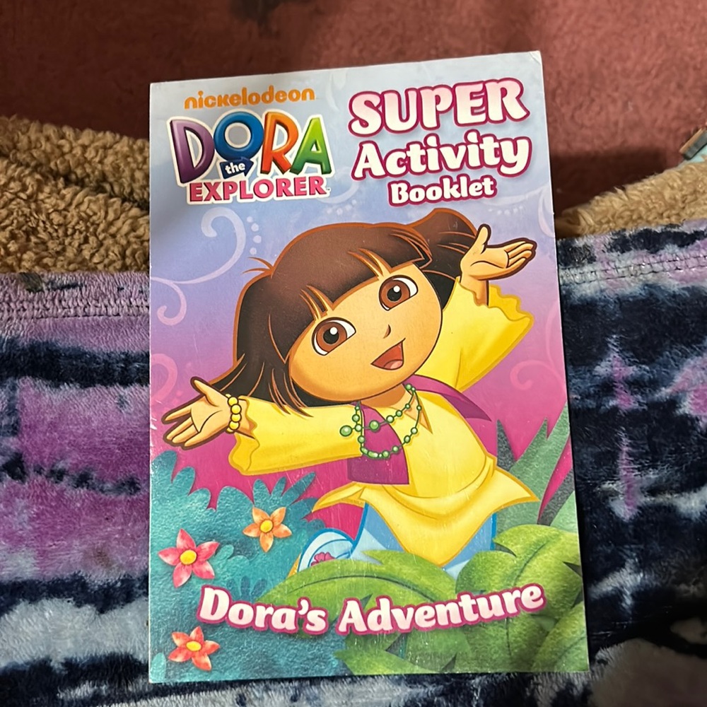 A Dora the explorer coloring book